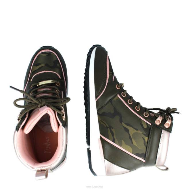 Menbur kvinnor grön terraseo sneakers 608J641