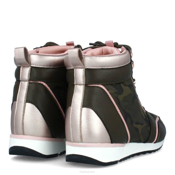 Menbur kvinnor grön terraseo sneakers 608J641