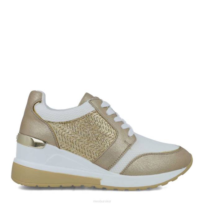 Menbur kvinnor guld asterion sneakers 608J3661