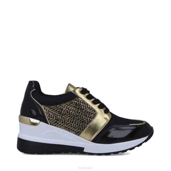 Menbur kvinnor guld asterion sneakers 608J597