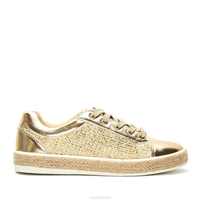 Menbur kvinnor guld calambrone sneakers 608J700