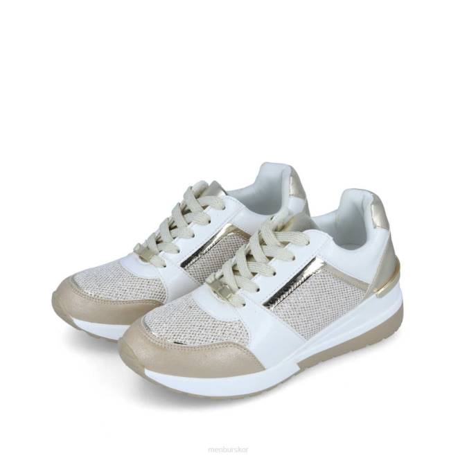 Menbur kvinnor guld caprarola sneakers 608J665