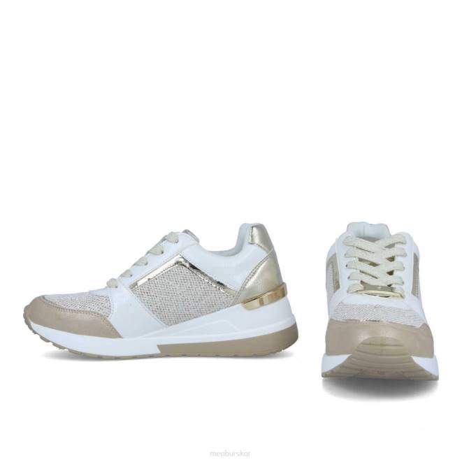 Menbur kvinnor guld caprarola sneakers 608J665