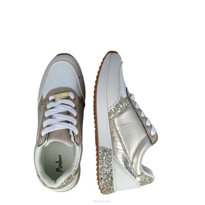 Menbur kvinnor guld opalo sneakers 608J576