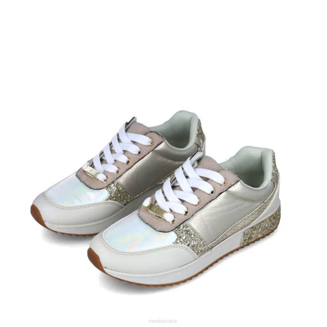 Menbur kvinnor guld opalo sneakers 608J576