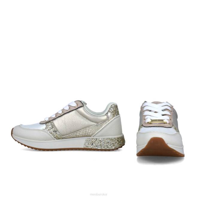 Menbur kvinnor guld opalo sneakers 608J576