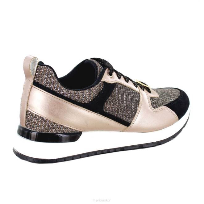 Menbur kvinnor guld sirolo sneakers 608J3685