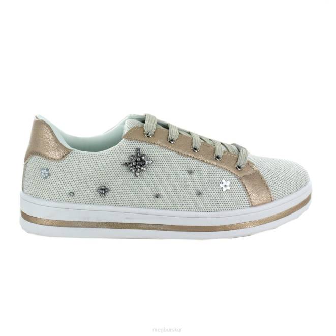 Menbur kvinnor guld vicopisano sneakers 608J3691