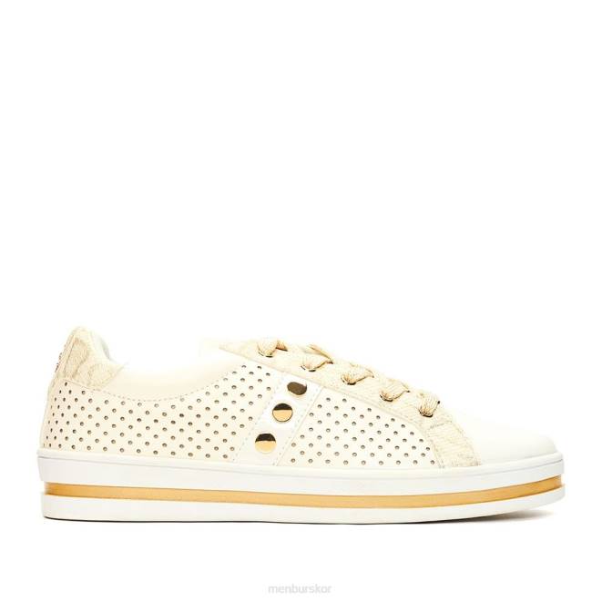 Menbur kvinnor guld vidor sneakers 608J3680