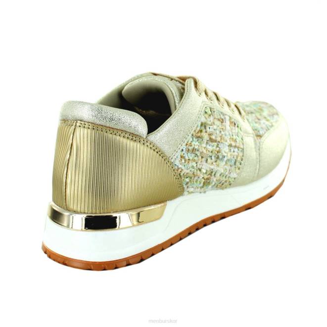 Menbur kvinnor guld viterbo sneakers 608J636