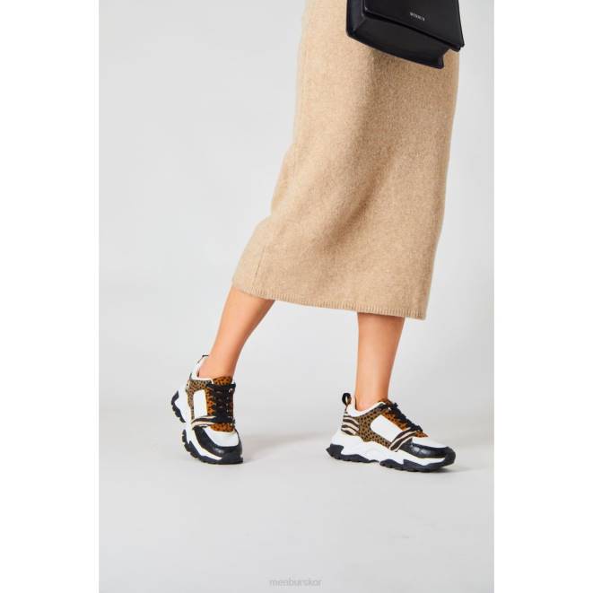 Menbur kvinnor mång perla sneakers 608J566