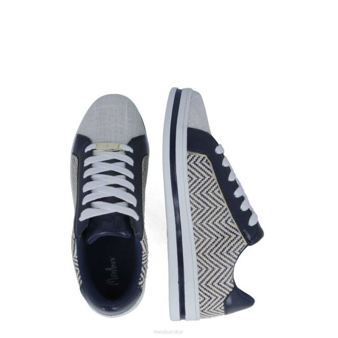 Menbur kvinnor mörkblå campese sneakers 608J674
