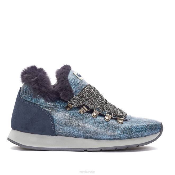Menbur kvinnor mörkblå orani sneakers 608J626