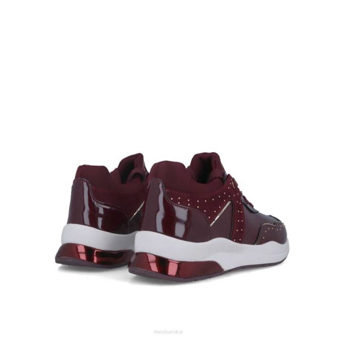 Menbur kvinnor röd actea sneakers 608J599