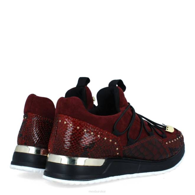 Menbur kvinnor röd spartimento sneakers 608J627