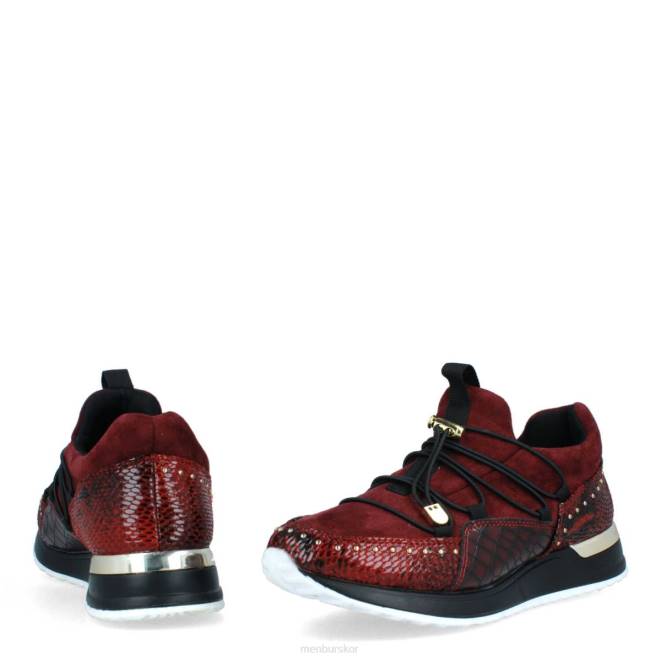 Menbur kvinnor röd spartimento sneakers 608J627