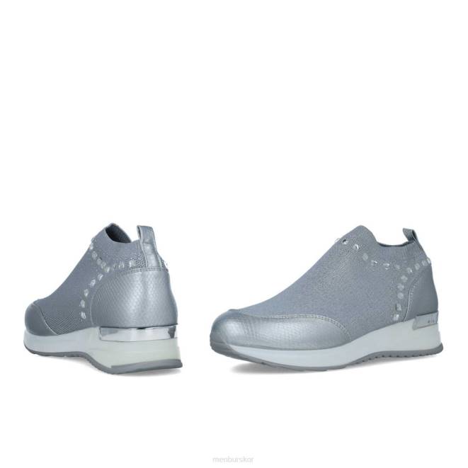 Menbur kvinnor silver Paydia sneakers 608J3655
