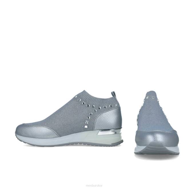 Menbur kvinnor silver Paydia sneakers 608J3655