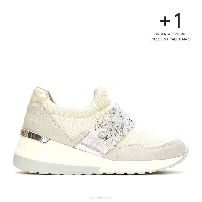 Menbur kvinnor silver vietri sneakers 608J646