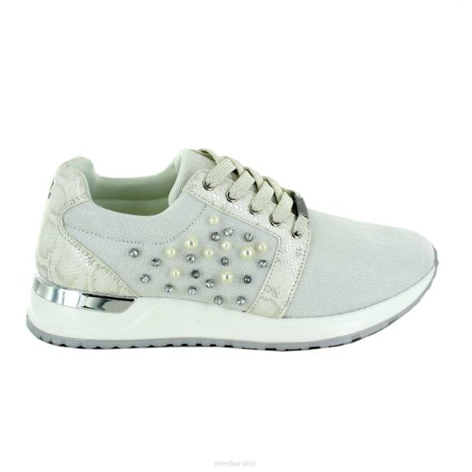 Menbur kvinnor silver vitiano sneakers 608J647