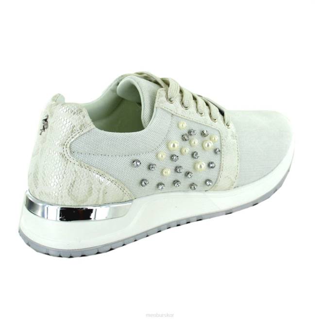 Menbur kvinnor silver vitiano sneakers 608J647