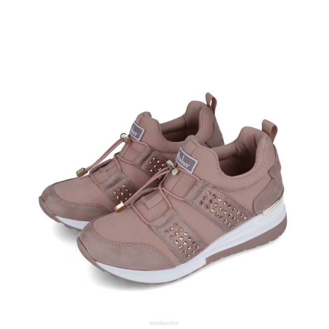 Menbur kvinnor smink rosa calusco sneakers 608J614