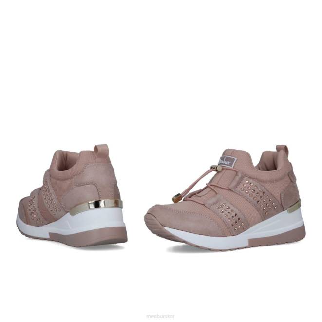 Menbur kvinnor smink rosa calusco sneakers 608J614