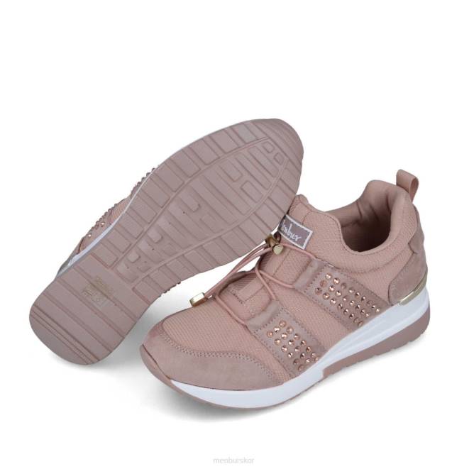 Menbur kvinnor smink rosa calusco sneakers 608J614