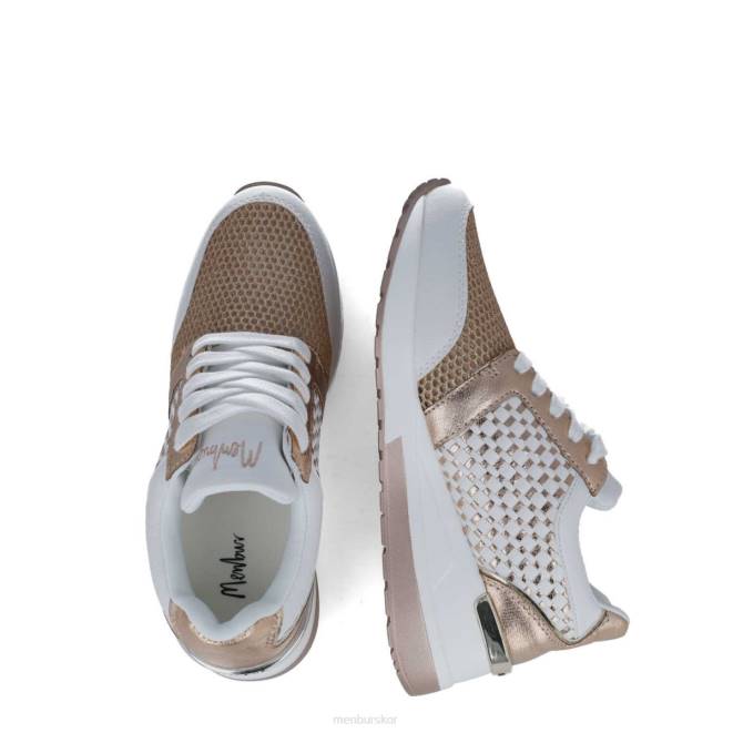 Menbur kvinnor smink rosa hebe sneakers 608J3657