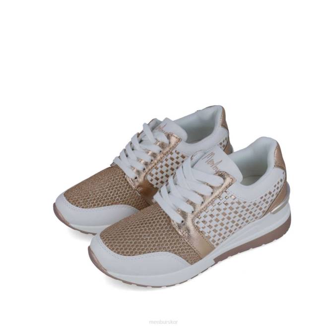 Menbur kvinnor smink rosa hebe sneakers 608J3657