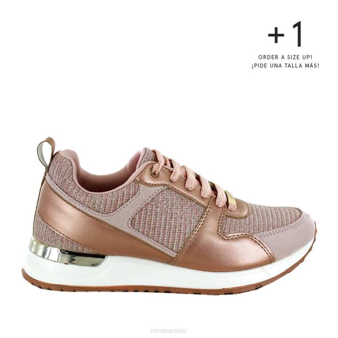 Menbur kvinnor smink rosa sirolo sneakers 608J637