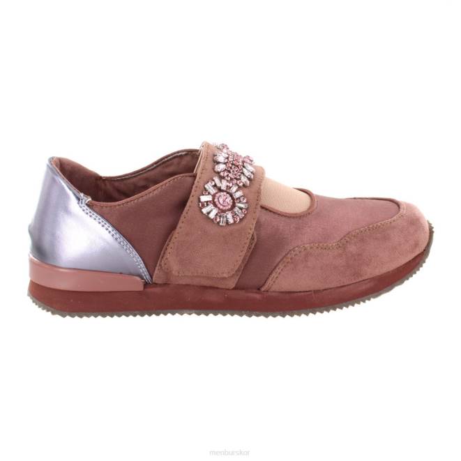 Menbur kvinnor smink rosa sonnino sneakers 608J3687