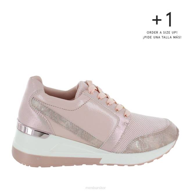 Menbur kvinnor smink rosa vieste sneakers 608J644