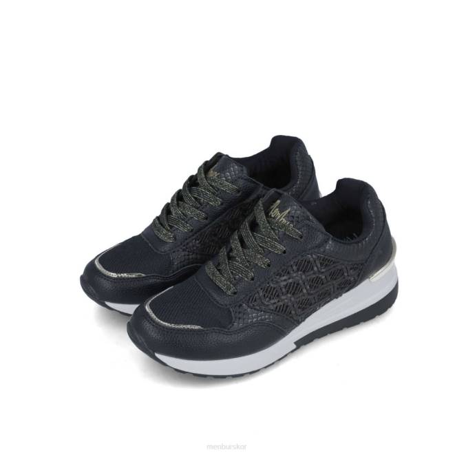 Menbur kvinnor svart acte sneakers 608J3658