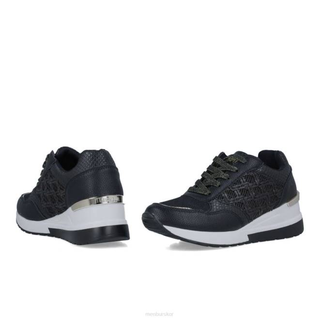 Menbur kvinnor svart acte sneakers 608J3658