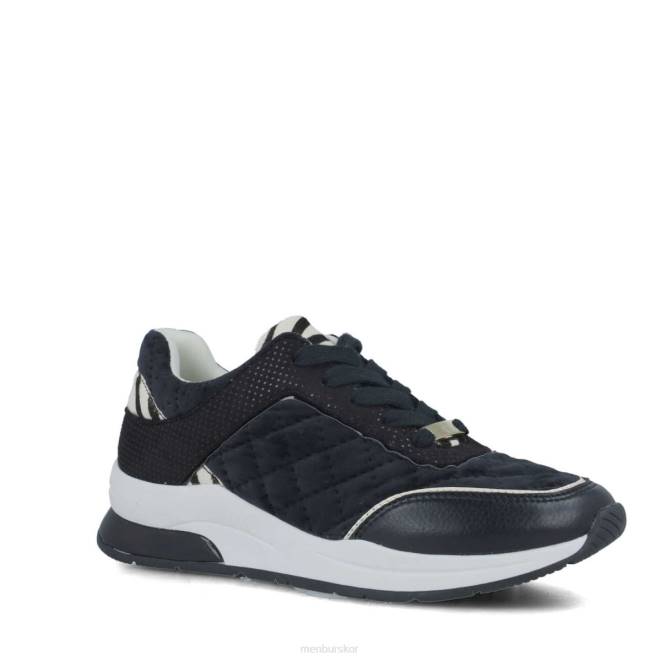 Menbur kvinnor svart almandino sneakers 608J607