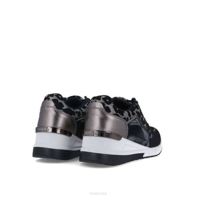 Menbur kvinnor svart althea sneakers 608J681