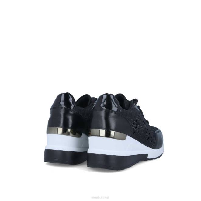 Menbur kvinnor svart canalaccia sneakers 608J661