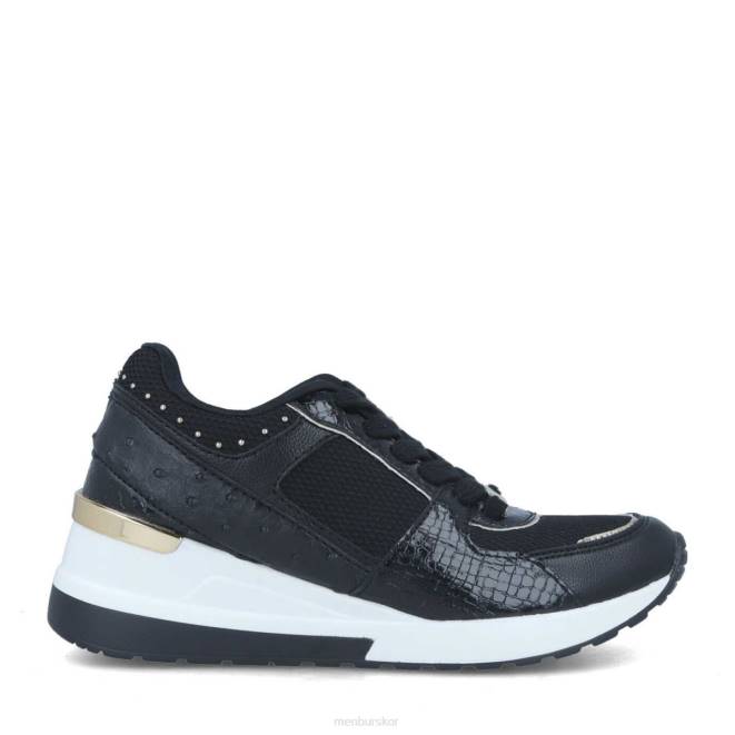 Menbur kvinnor svart canicatti sneakers 608J662