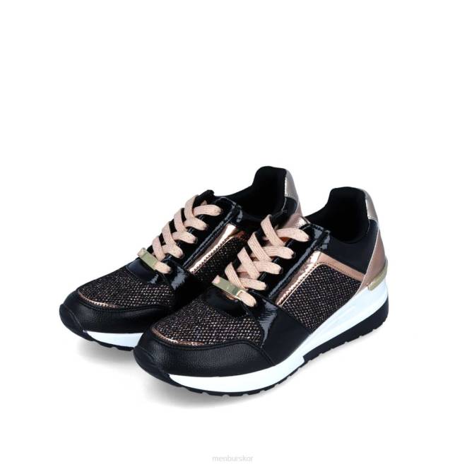Menbur kvinnor svart caprarola sneakers 608J3699
