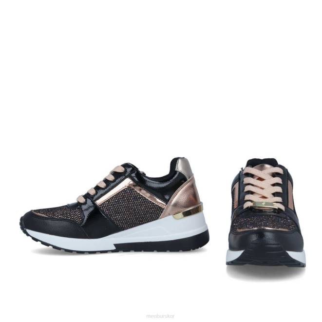 Menbur kvinnor svart caprarola sneakers 608J3699
