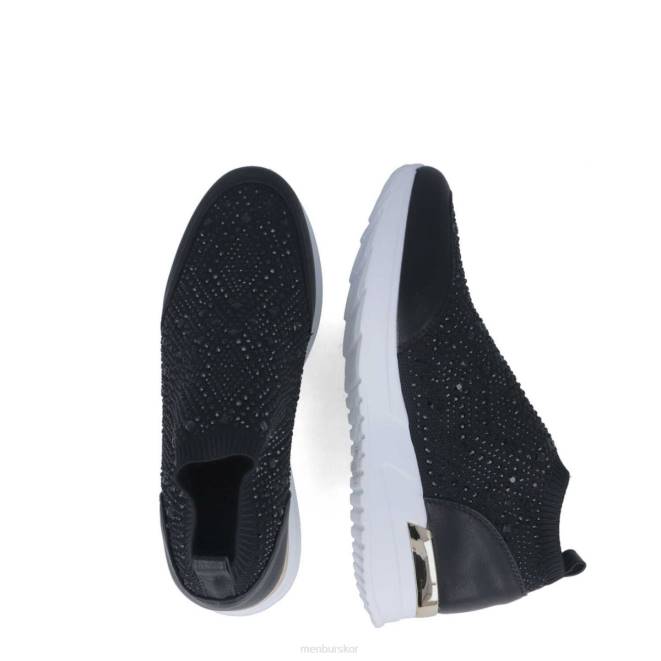 Menbur kvinnor svart discelia sneakers 608J602