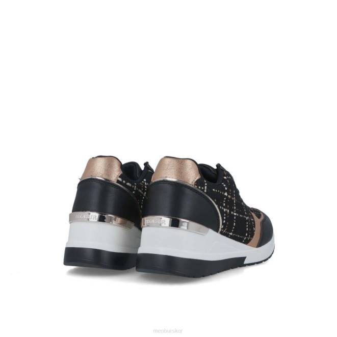 Menbur kvinnor svart kalendula sneakers 608J677