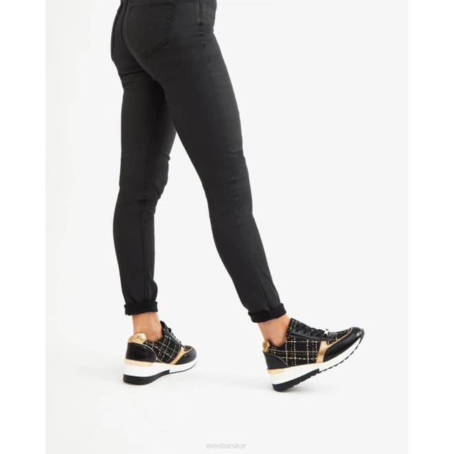 Menbur kvinnor svart kalendula sneakers 608J677