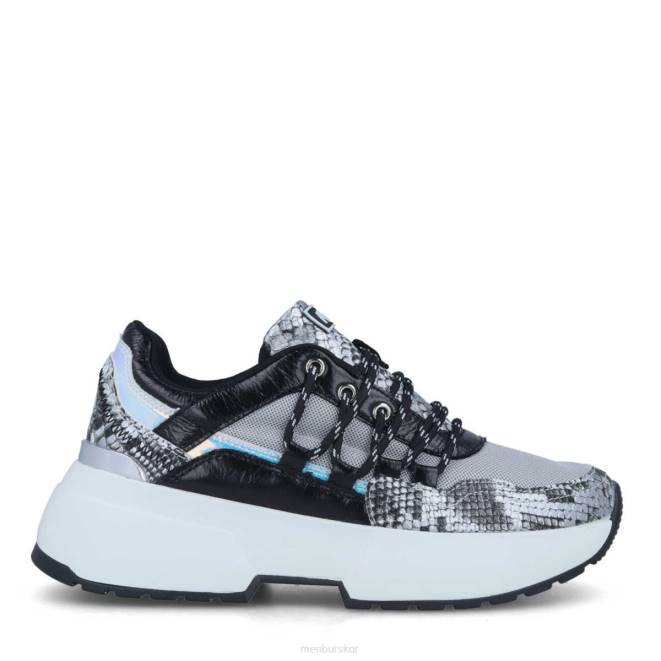 Menbur kvinnor svart licata sneakers 608J623