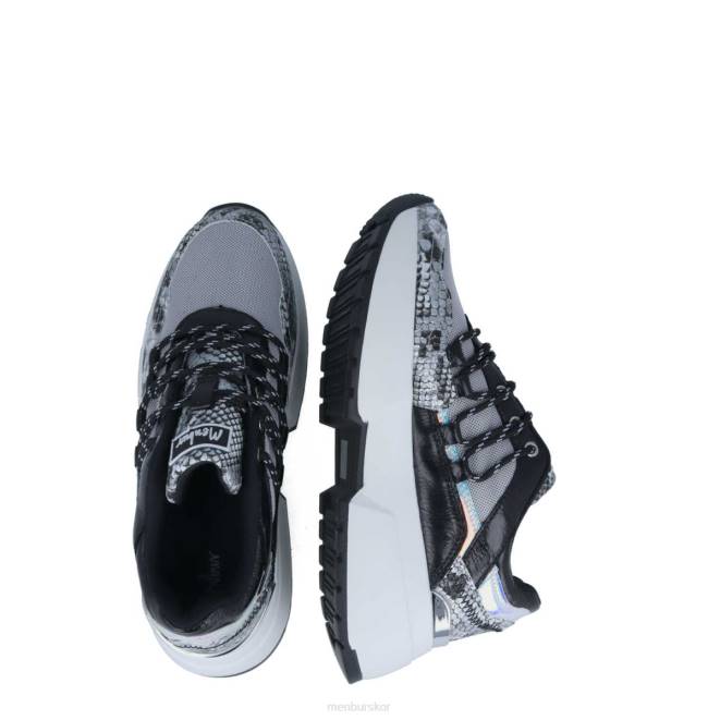 Menbur kvinnor svart licata sneakers 608J623