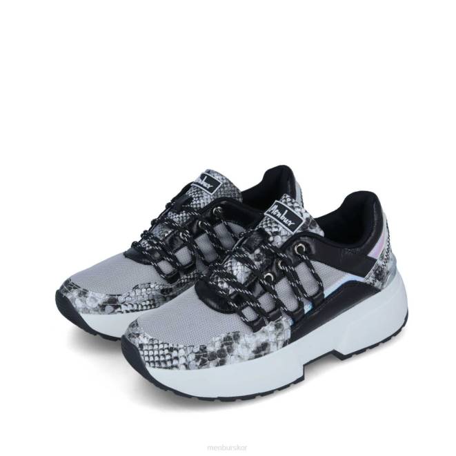 Menbur kvinnor svart licata sneakers 608J623