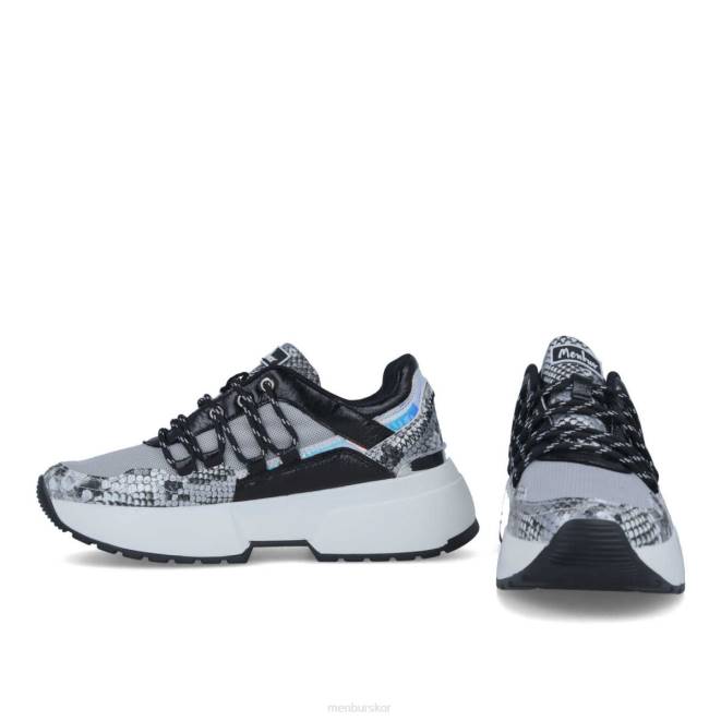 Menbur kvinnor svart licata sneakers 608J623