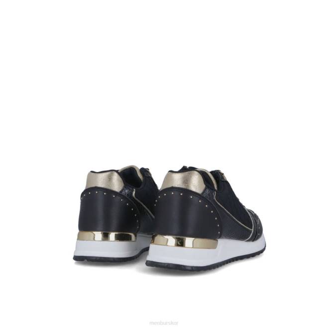 Menbur kvinnor svart madara sneakers 608J3645