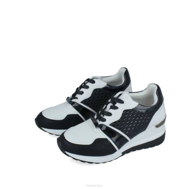 Menbur kvinnor svart malnisio sneakers 608J620
